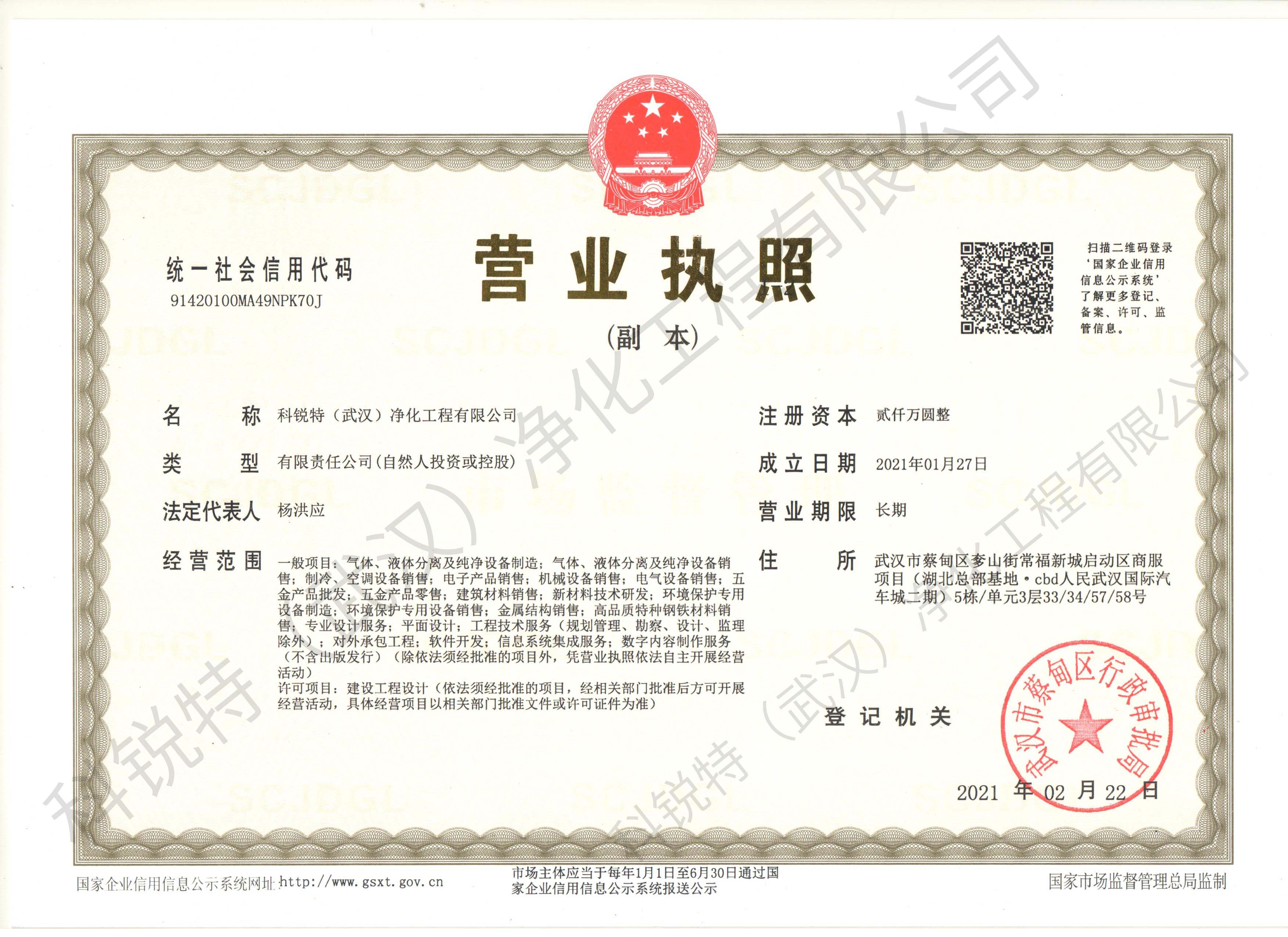 武汉江南体育入口(中国)有限公司营业执照